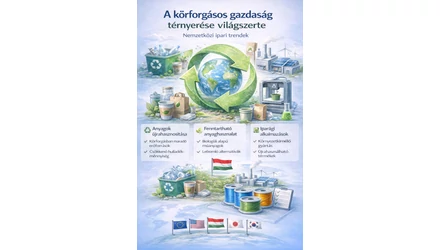 A körforgásos gazdaság térnyerése világszerte – hogyan változik az ipar?
