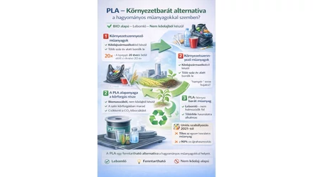 PLA – Környezetbarát alternatíva a hagyományos műanyagokkal szemben