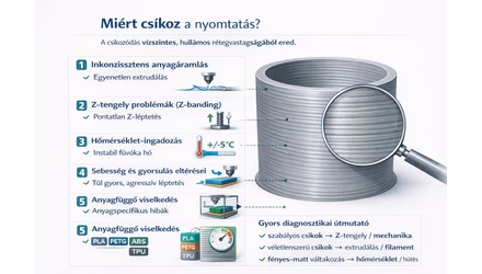 Miért csíkoz a nyomtatás